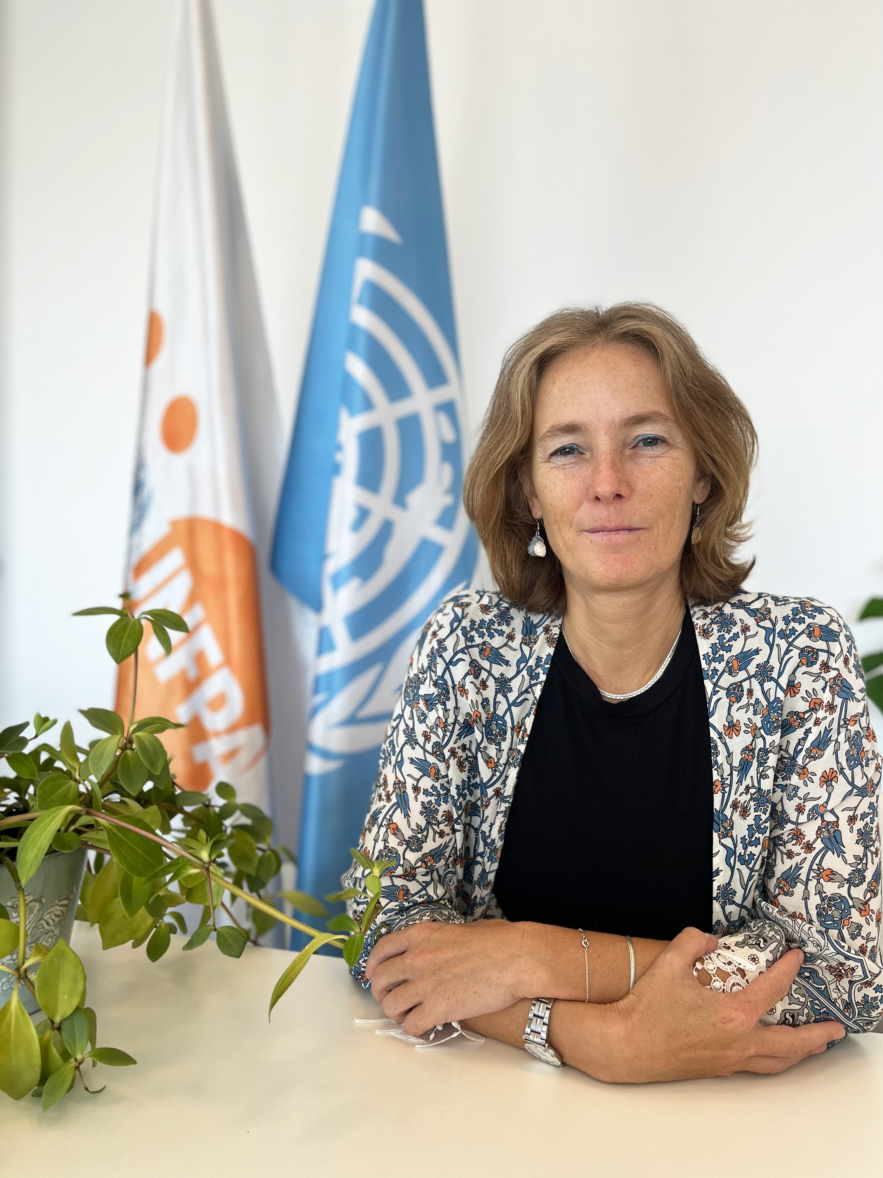 UNFPA Regional Director in Eastern Europe Florence Bauer 