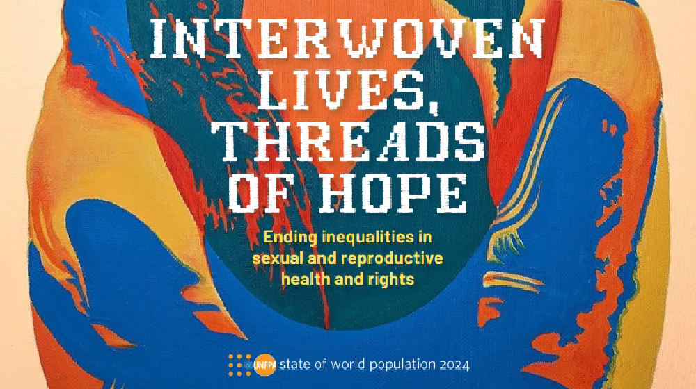 "INTERWOVEN LIVES, THREADS OF HOPE" title of the SWOP Annual report for 2024