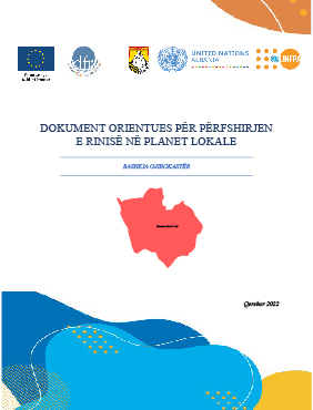 Dokument orientues për përfshirjen e rinisë në planet lokale - Bashkia Gjirokastër