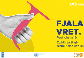 Ilustrative image for the campaing against "Hate Speach" of UNFPA