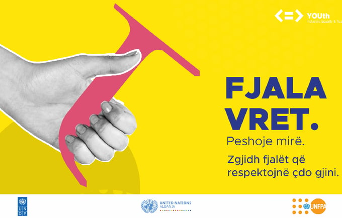 Ilustrative image for the campaing against "Hate Speach" of UNFPA
