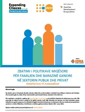 Zbatimi i Politikave Miqësore për Familjen dhe Barazinë Gjinore në Sektorin Publik dhe Privat - Perspektiva të Punonjësve