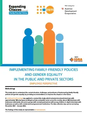 Implementing family-friendly Policies and Gender Equality in the Public and Private Sectors - Employee Perspective